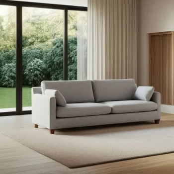 IXIA Sofás Baratos Online^Sofá 3 Plazas Tapizado Gris 221 X 87 X 90 Cm