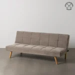 IXIA Sofás Cama|Sofás Baratos Online^SOFÁ-CAMA BEIGE MADERA DECORACIÓN 175 X 84 X 73 CM