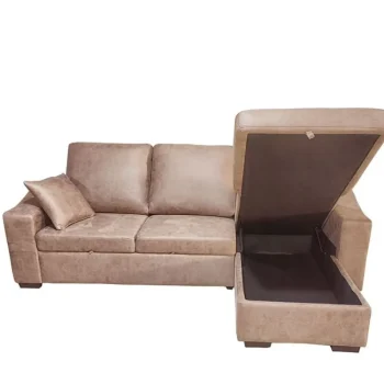 DISTRIGAL Sofás Cama|Sofás Baratos Online^Sofá Chaise Longue Extraíble Cama Corea Piedra 248 X 95 X 82 - 156 Cm