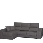 DISTRIGAL Chaise Longues^Sofá Chaise Longue Rio Con Arcón Extraíble Magnol Cemento 257 X 110 X 78 - 138 Cm