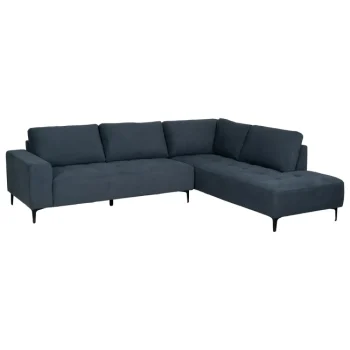 IXIA Chaise Longues^Sofá Chaiselongue Derecha Tapizado Azul 266 X 222 X 80 Cm