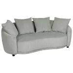 IXIA Sofás Baratos Online^Sofá De Tres Plazas Tapizado Hielo 197 X 75 X 96 Cm