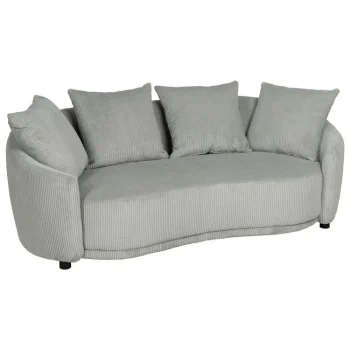 IXIA Sofás Baratos Online^Sofá De Tres Plazas Tapizado Hielo 197 X 75 X 96 Cm