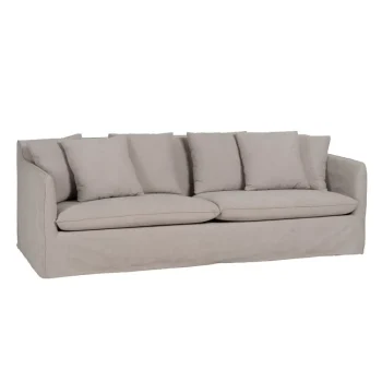 IXIA Sofás Baratos Online^SOFÁ TAUPE TEJIDO SALÓN 237 X 91 X 78 CM