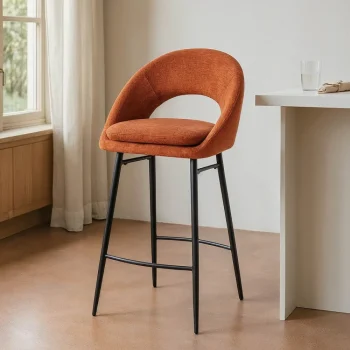 IXIA Sillas Tapizadas^Taburete Alto Bar Contract Calabaza 53 X 100 X 48 Cm