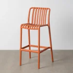 IXIA Taburetes De Cocina^Taburete Alto Exterior Polipropileno Marrón 51 X 102 X 50 Cm