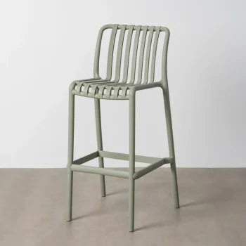 IXIA Taburetes De Cocina^Taburete Alto Exterior Polipropileno Verde 51 X 102 X 50 Cm