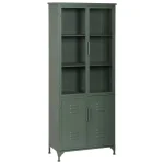 IXIA Vitrinas^Vitrina 4 Puertas Metálica Industrial Verde Menta 72 X 178 X 35 Cm