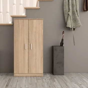 FORES Zapateros^Zapatero Armario Basic Roble Canadian 55 X 108 X 36 Cm